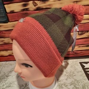 New winter pom poms beanie hat buffalo check
